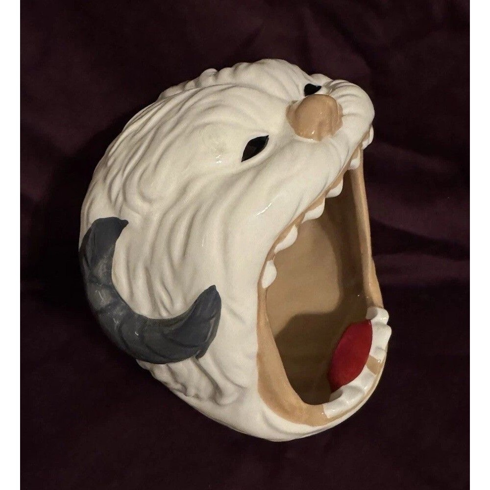 ThinkGeek Star Wars Wampa Head Snack Chips Candy Bowl White Ceramic Lucasfilm